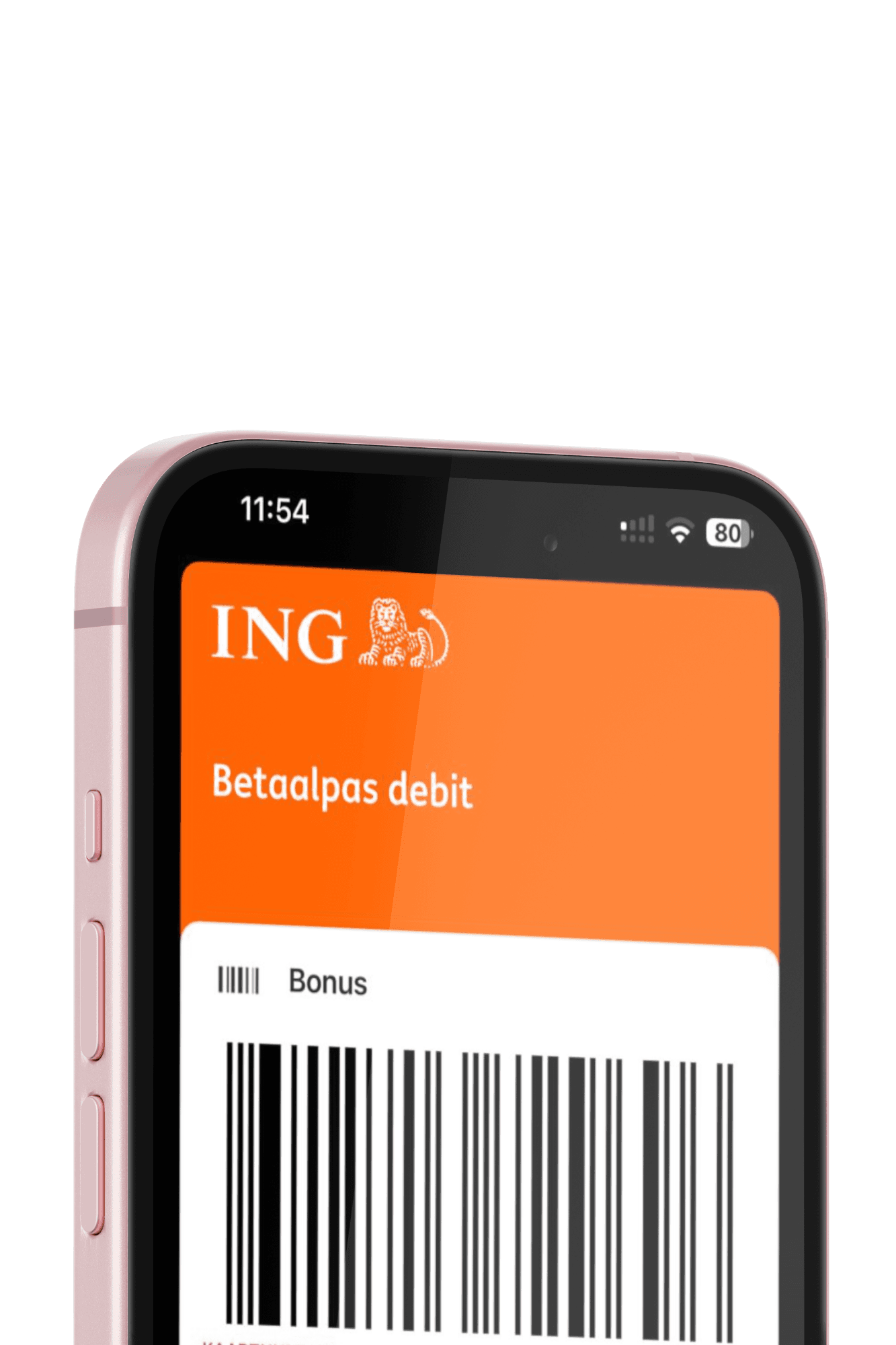 Single iPhone with wallet pass